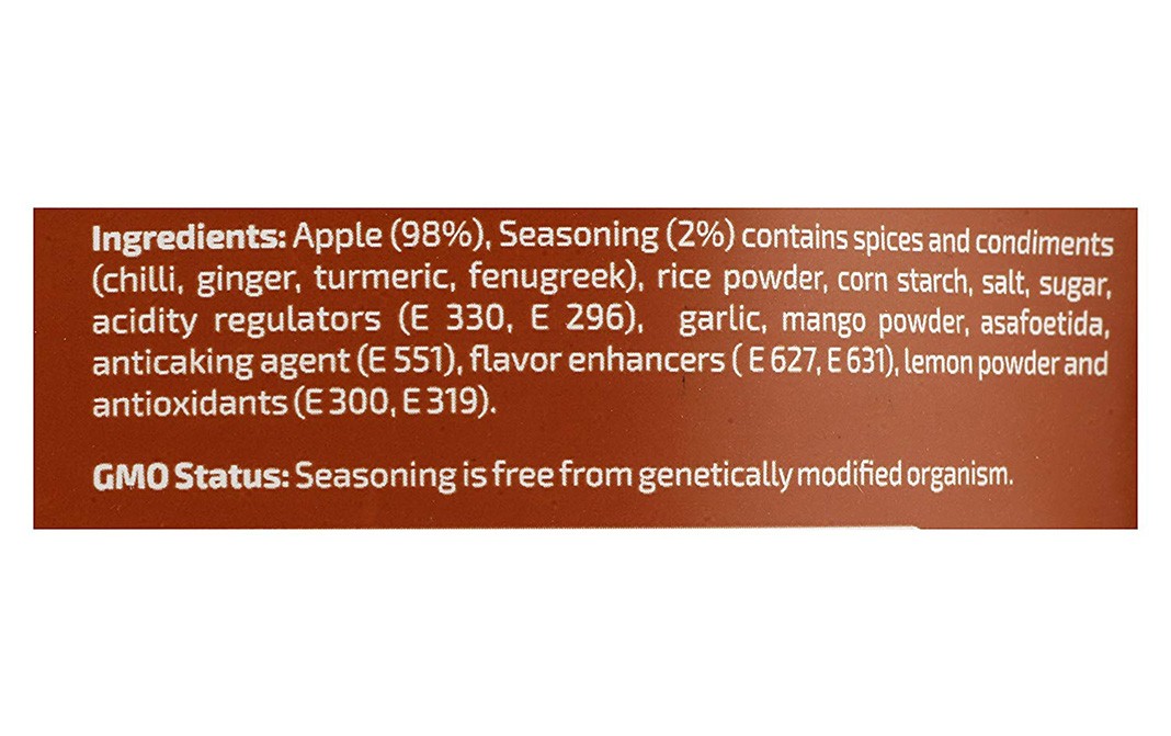 Drapplez Apple Chips Tangy Flavour   Pack  27.2 grams